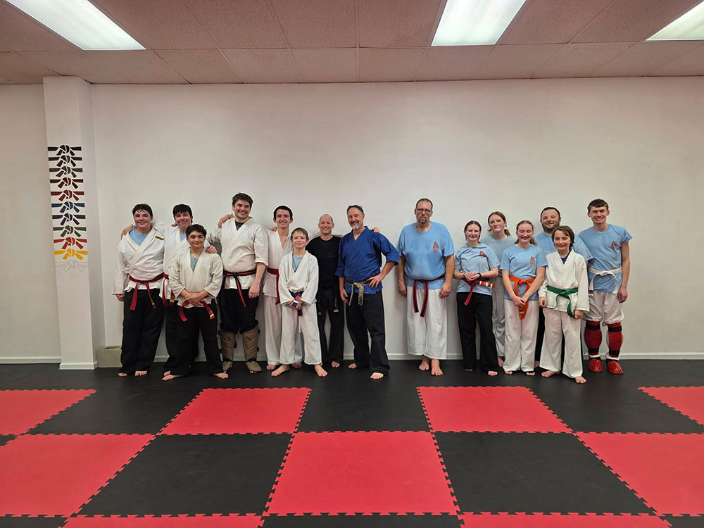 Maricle Martial Arts Class Portrait